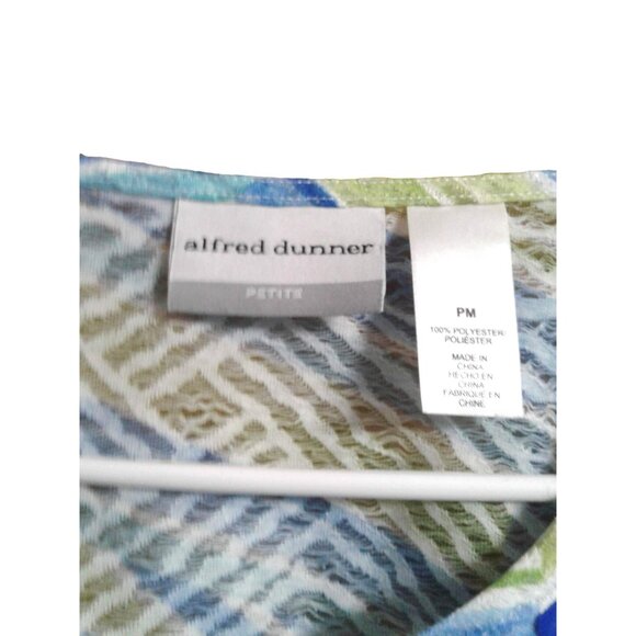 Alfred Dunner Ladies Summer Pastel Top Size P Medium. - Picture 4 of 4